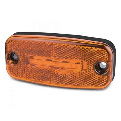 Hella 2PS345600001 LED Amber Side Marker Lamp Brighten Your Vehicle S