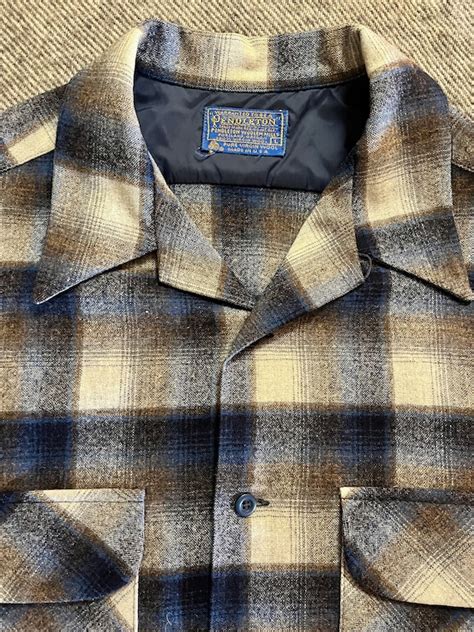 Pendleton Mens Wool Shirt Gem