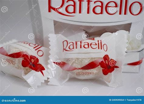 April 22 2022 Ukraine City Kyiv Coconut Company Brand Raffaello