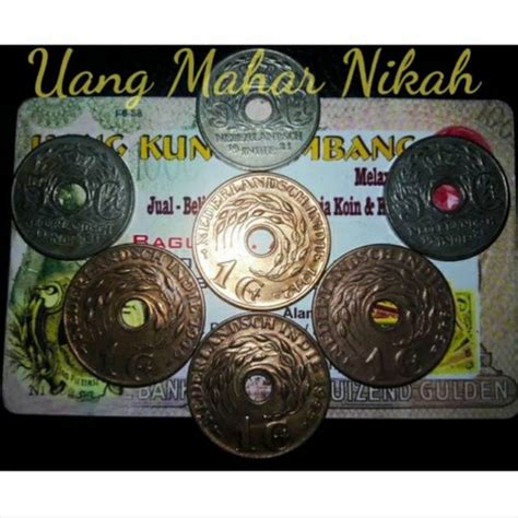 Jual Langka Paket Mahar 19 Sen 19 Rupiah Uang Kuno Asli Indonesia