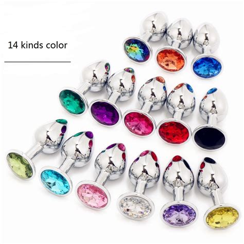 Anal Dilator Fun Flirting Masturbation Masturbation Gay Adult Toys Mini Sexy Jelly Color Metal