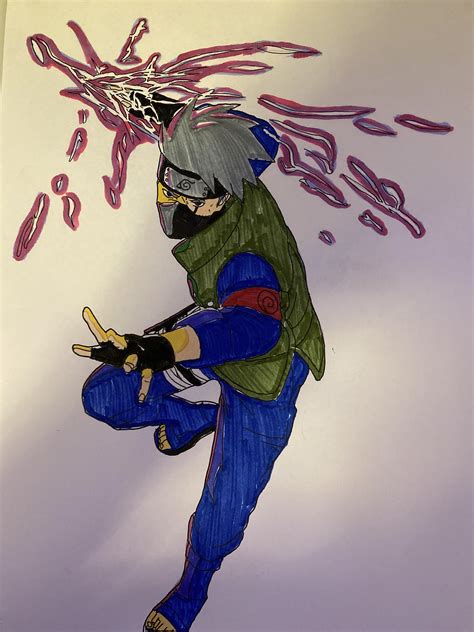 Kakashi Purple Lightning Purple Lightning Is Just Chidori Current That