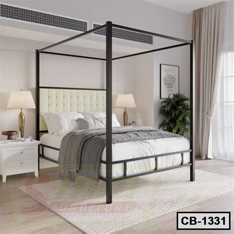 Metal Canopy Bed Frame (CB-1331) - SMMBDSTORE - Online Furniture Store in Bangladesh