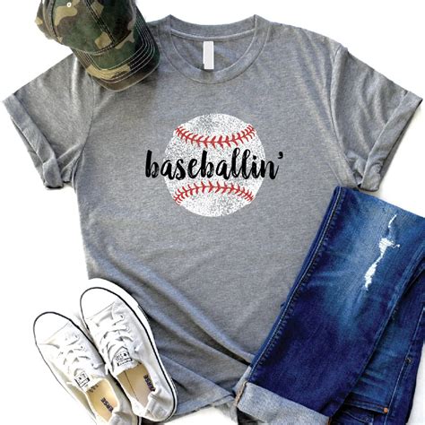 Baseball Mom Shirts Womens Baseball Shirts Game Day Shirt Custom