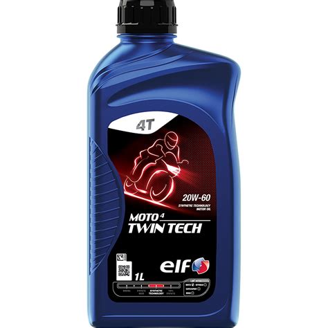 ELF MOTO 4 TWIN TECH 20W-60 - Всесезонное моторное масло для 4-тактных ...