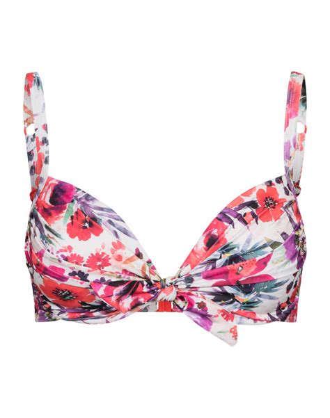 Snygg Bygel Bikini Med Blommor Kerstin Bh Saltabad Evanette