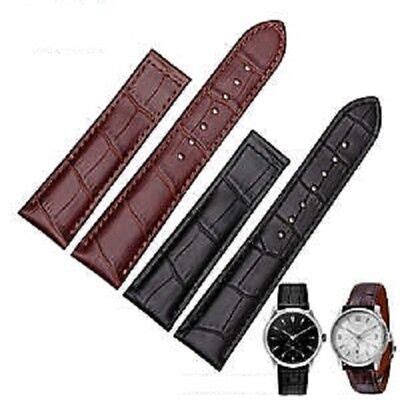 Genuine Leather Strap Band Bracelet Compatible Width Oris Watch Mm