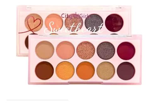 Paleta De Sombras De Ojos City Girls Sweetheat Sombra De Ojos De