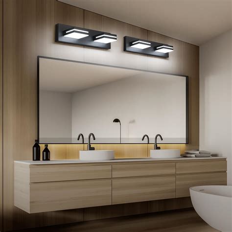 Snapklik Sinerise Led Modern Bathroom Vanity Light Fixtures