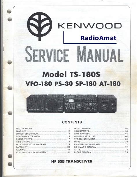 Pdf Kenwood Ts 180s Service Manual Dokumen Tips