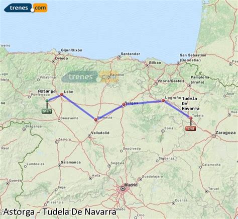 Trenes Astorga Tudela De Navarra Baratos Billetes Desde 27 30