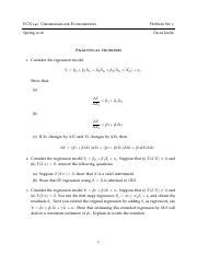 Ps5 140 S2018 Pdf ECN 140 Undergraduate Econometrics Problem Set 5