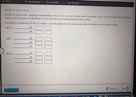 Solved Ebook Show Me How Calculator Print Item Entries For Chegg