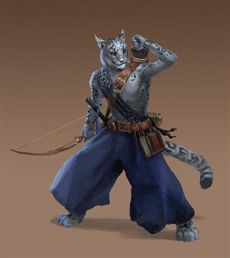 [OC] Tabaxi Monk Commission : r/DnD