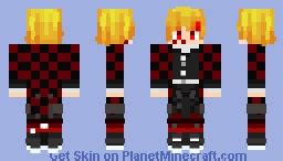 demon slayer Minecraft Skin