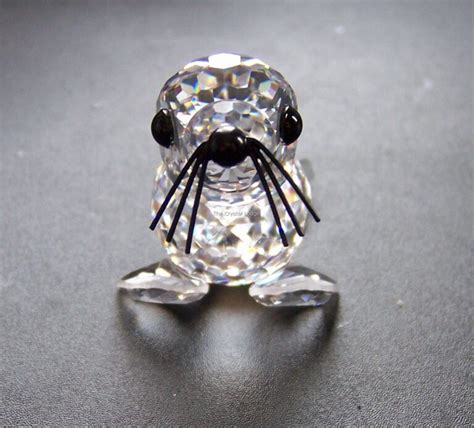 Swarovski Seal Mini V Black Whiskers The Crystal Lodge