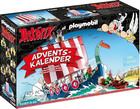 Amazon Playmobil Asterix And The Pirates Calendario De