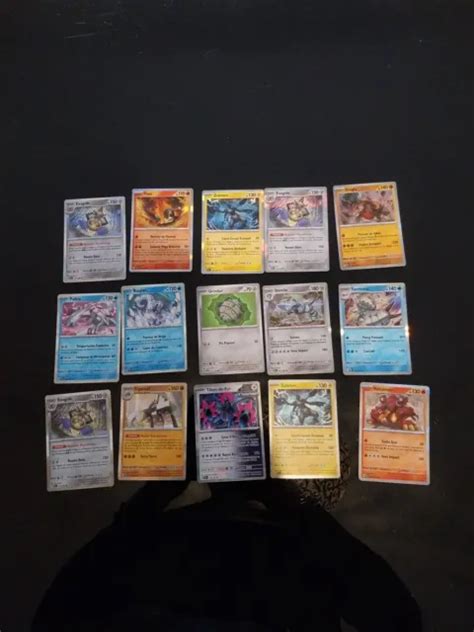 LOT DE 15 Cartes Pokémon Holo EV04 Faille Paradoxe NEUF FR EUR 5