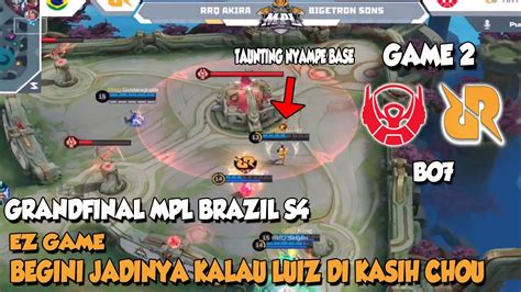 Begini Jadinya Top Chou Brazil Dikasih Main Heronya Grandfinal Mpl