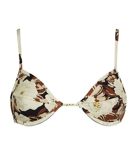 Womens SIR Beige Carlo Balconette Bikini Top Harrods UK