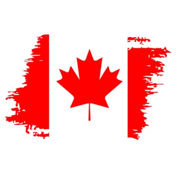 Canada Flag Vector Png Images Canada Brush Stroke Flag Brush Stroke