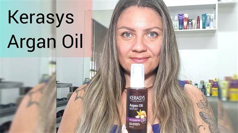 Kerasys Argan Oilalta Nutri Omuito Brilho Umecta O Potente Cabelo