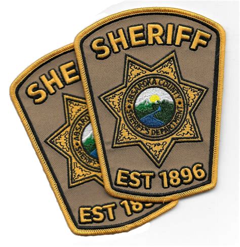 Longmire Absaroka County Sheriff S Department Patch Replica Prop