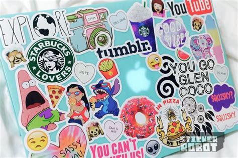 10 Completely Sticker-Covered Laptops | Sticker Robot Custom Stickers