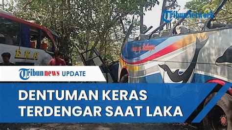 Kesaksian Warga Sekitar Saat Bus Eka Vs Bus Sugeng Rahayu Adu Banteng