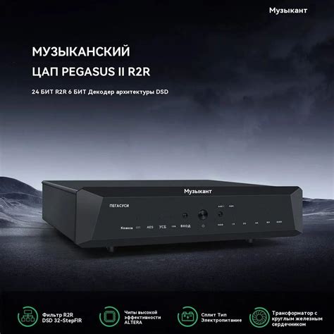 МУЗЫКАНТ PEGASUS II R2R ЦАП 24 бит истинно сбалансированный R2R 6 бит ...