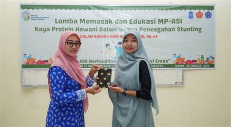 Lomba Memasak Dan Edukasi MP ASI Dalam Rangka Hari Gizi Nasional Ke 64