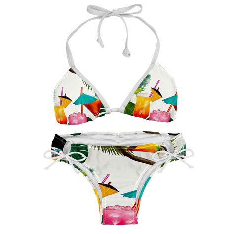 Bathing Suit For Women Bikinis Sets For Women Bathing Suit S Tropical