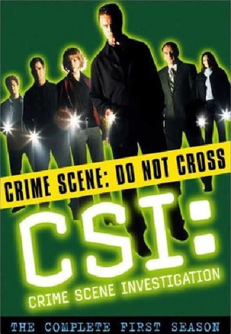 Csi Crime Scene Investigation Season 1 2000 — The Movie Database Tmdb