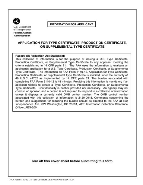 Federal Aviation Administration Faa Pdf Forms Fillable And Printable