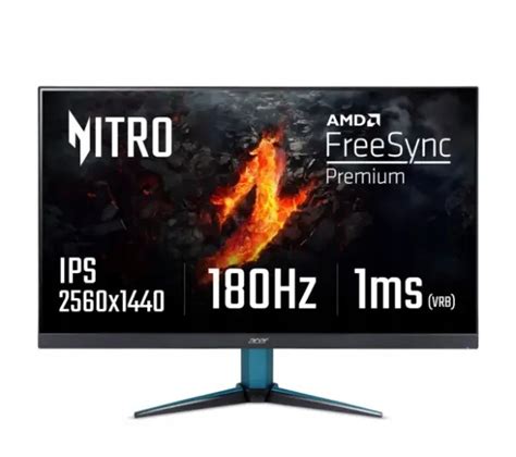 Monitor Gamingowy 27 cali 2K Acer Nitro VG271UM3bmiipx IPS 180Hz 1ms ...