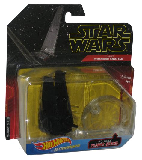Kylo Ren S Command Shuttle Wings Open Star Wars Hot Wheels TLJ Starships FGR