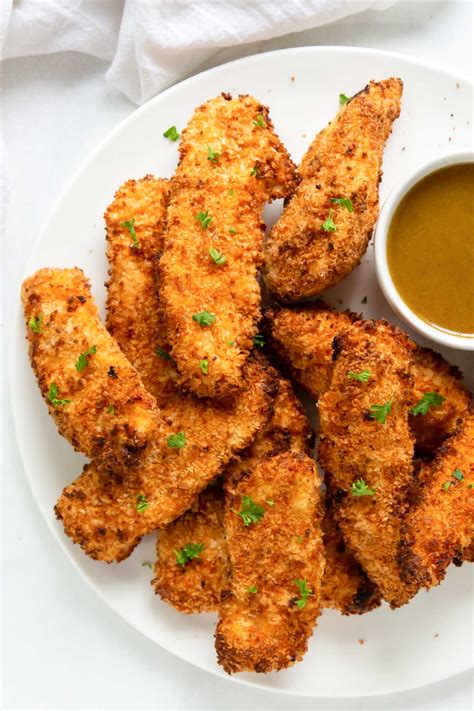 Crispy Air Fryer Chicken Tenders Easy Recipe Kristines Kitchen