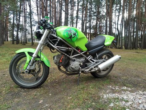 Купить б у Ducati Monster карбюратор передач в Калуге зелёный naked bike года на