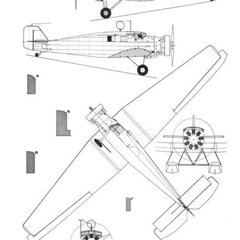 Многоцелевой транспортный самолет W.34 (ПС-4). - Российская авиация
