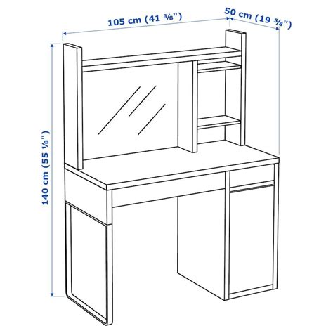 IKEA МИККЕ Письменный стол | Escritorio micke, Decoración de unas ...