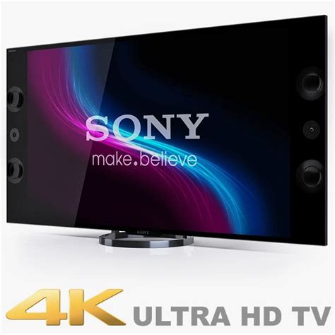 Sony HD TV Free 3D Model - .c4d - Free3D