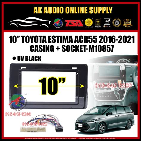 Toyota Estima Acr Acr Inch Android Player Casing