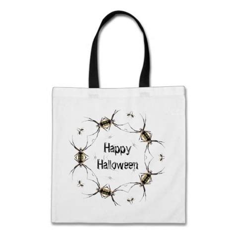 Argiope Spider Halloween Tote Bag Bags Tote Bag Halloween Tote