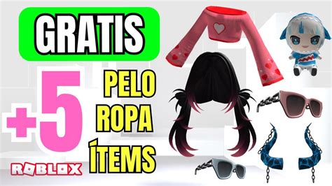 Nuevos Pelos Items Y Ropa Gratis En Roblox Cosas Gratis En Roblox