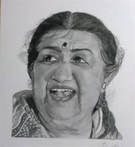 Lata mangeshkar by Anuanushka on DeviantArt