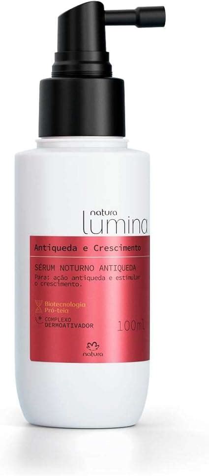 Natura Lumina Serum Noturno Antiqueda E Crescimento Ml Amazon Br