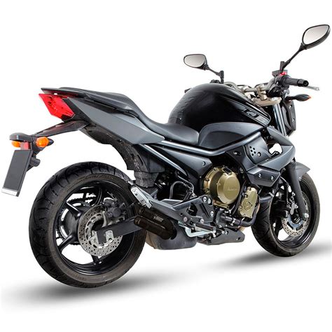 Escape Mivv Yamaha Xj Diversion Double Gun Negro Nilmoto