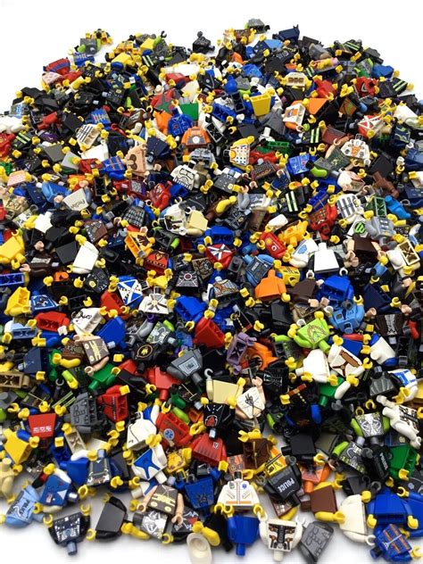 LEGO Bulk Lot Of Minifigure Parts Legs Heads Torsos Hair You