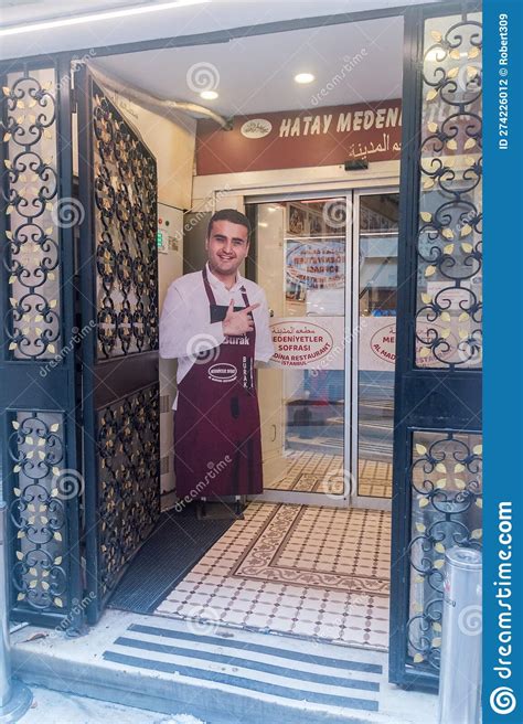 Famous Turkish Kebab Stalls At Taksim Square At The Beginning Of