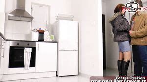 German Skinny Mature Milf Next Door Fuck In Kitchen